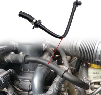 Coupe du maître-cylindre de frein